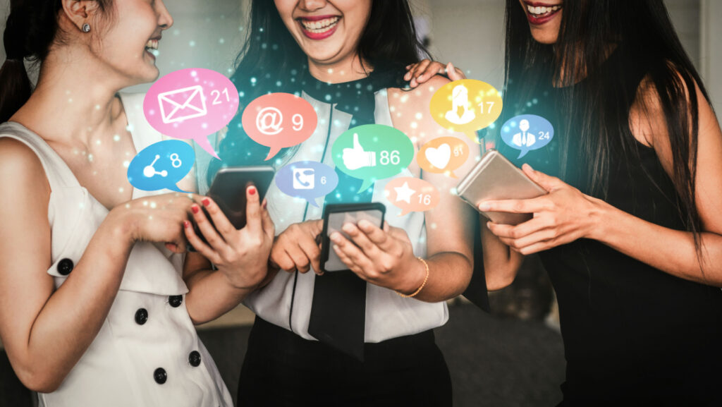 Audience enganged in social media