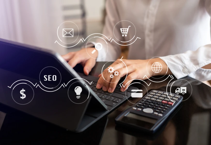 Showing E-commerce type of seo
